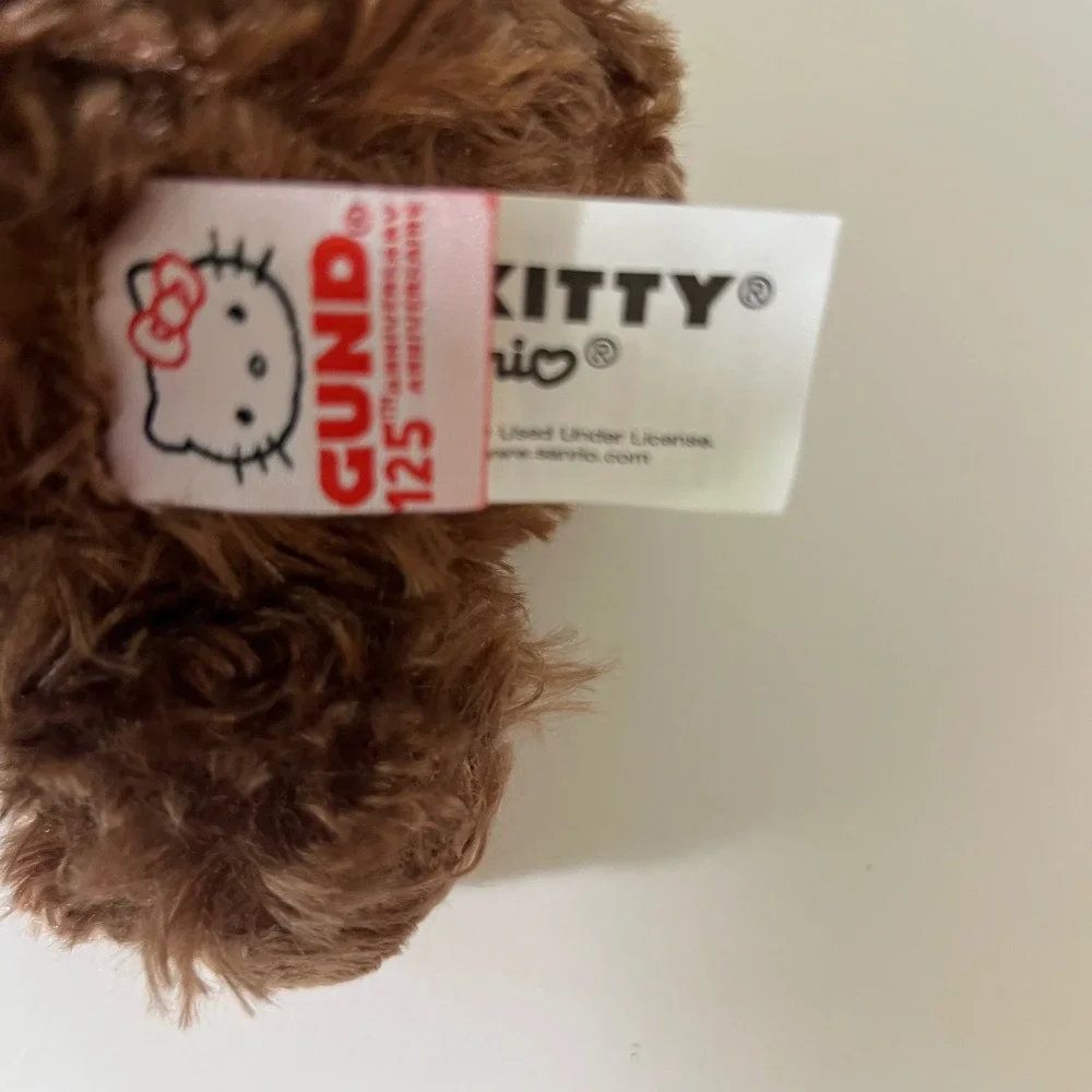 Hello Kitty x Gund‎ #6067449 Philbin Cat Teddy Bear Plush NWT